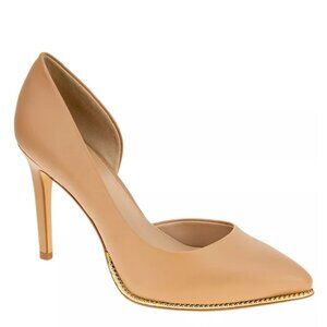 Like New BCBG Generation Harnoy D'orsay Stiletto Pump Heels Tan Leather | Size 8